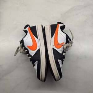 Nike Court Borough Low 2 GS White Black Orange BQ5448-115